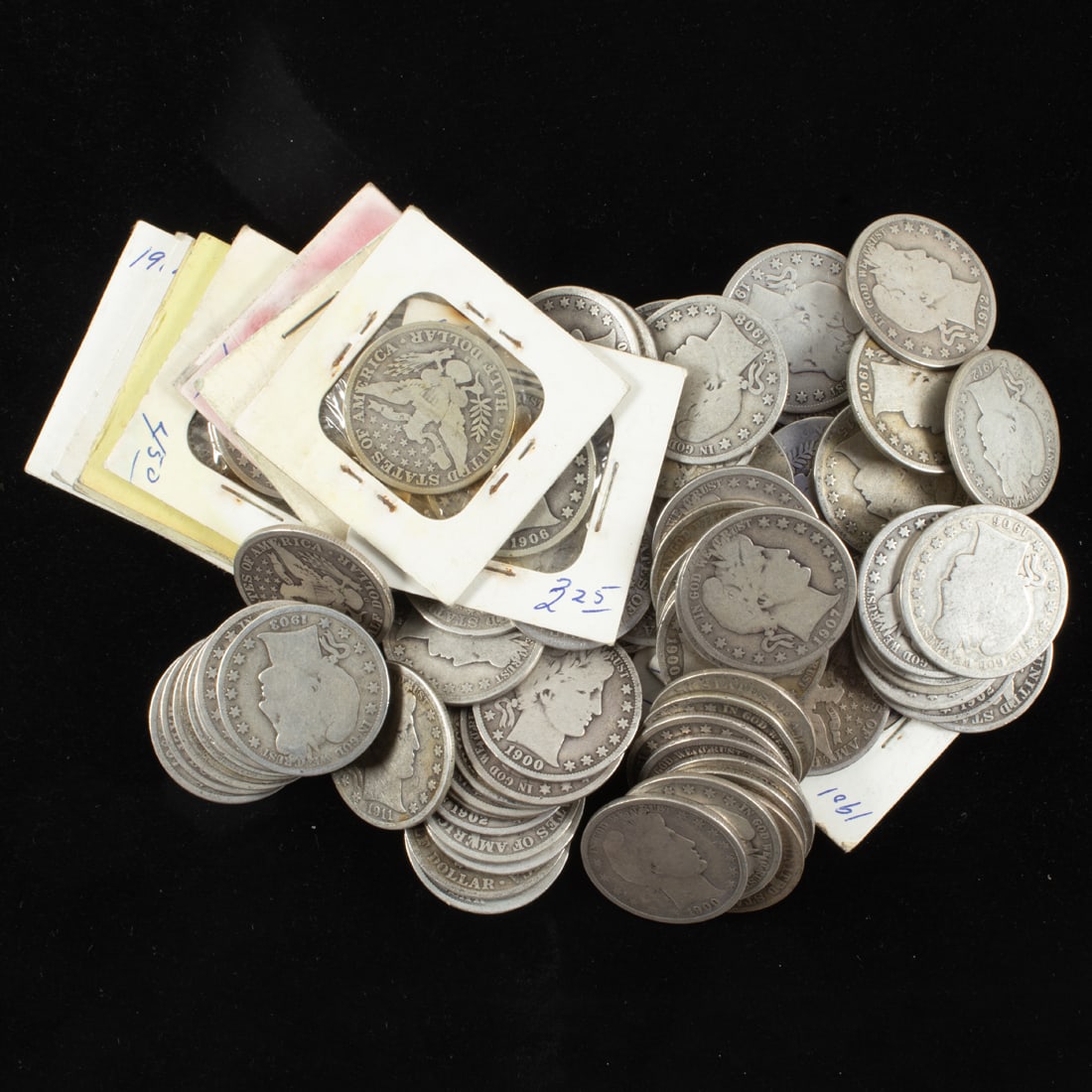 (lot of 86) Barber Silver Half Dollars (unsearched) (1 of 3)