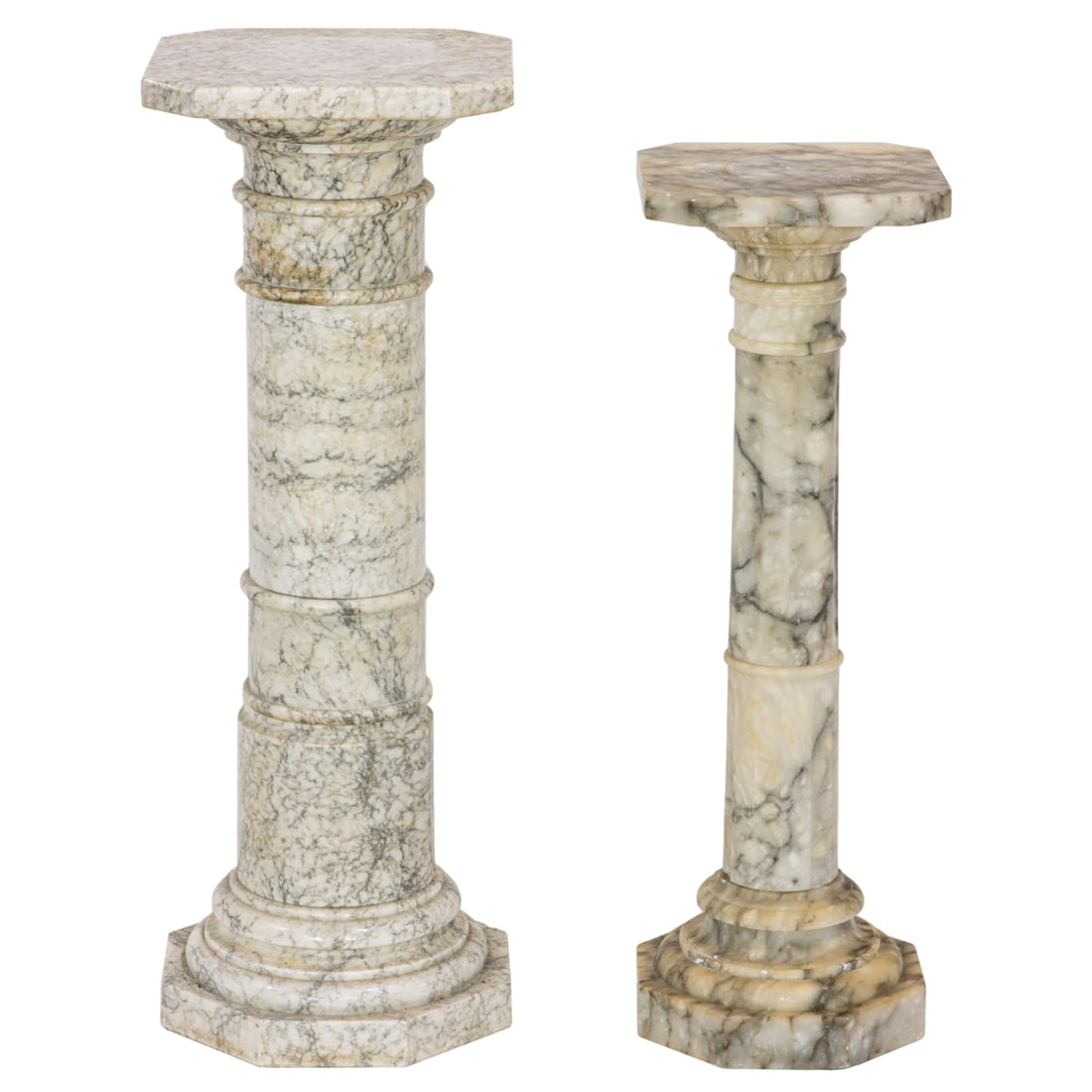 Two Italian alabaster pedestals (1 of 6)