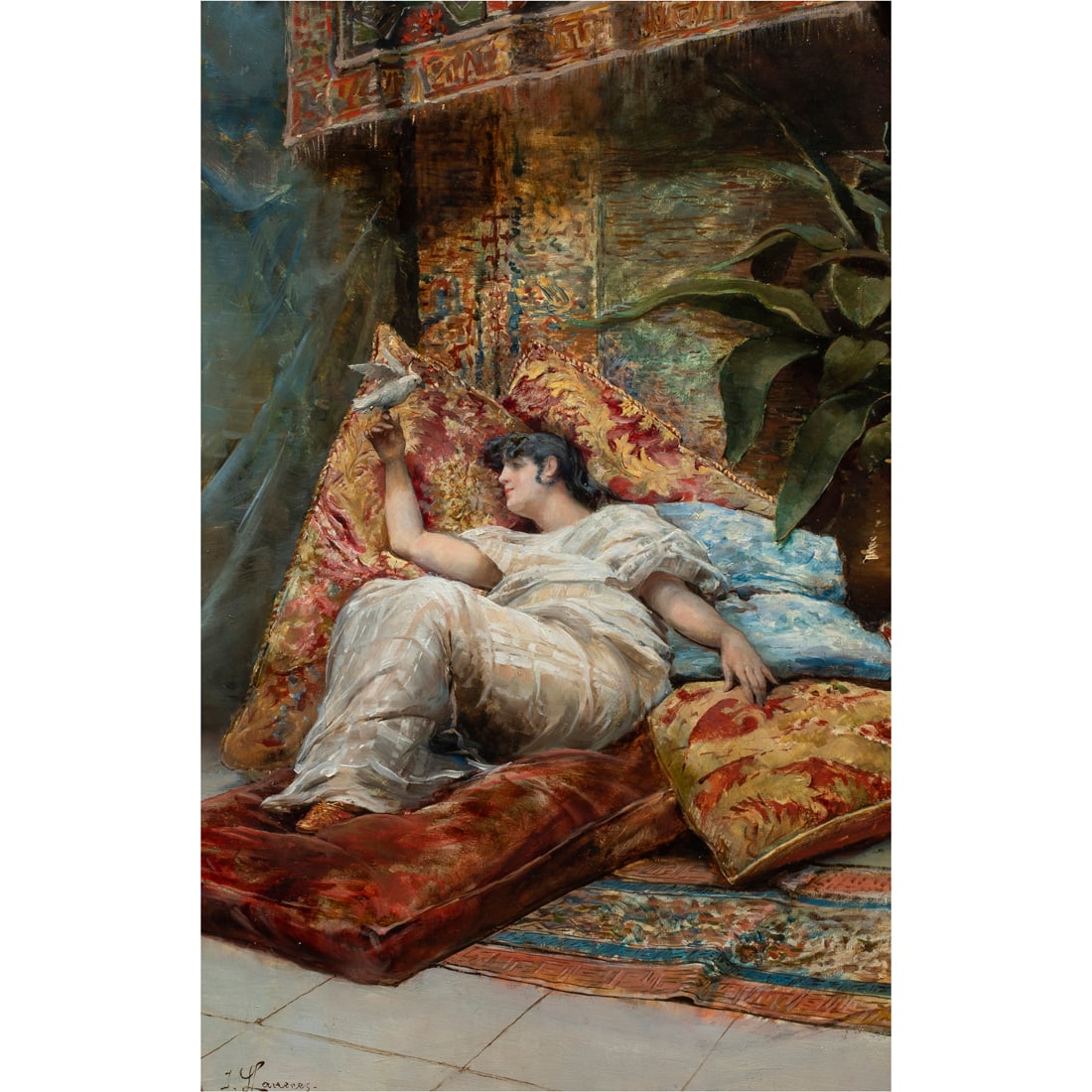 Painting, Jose Llaneces (1 of 5)