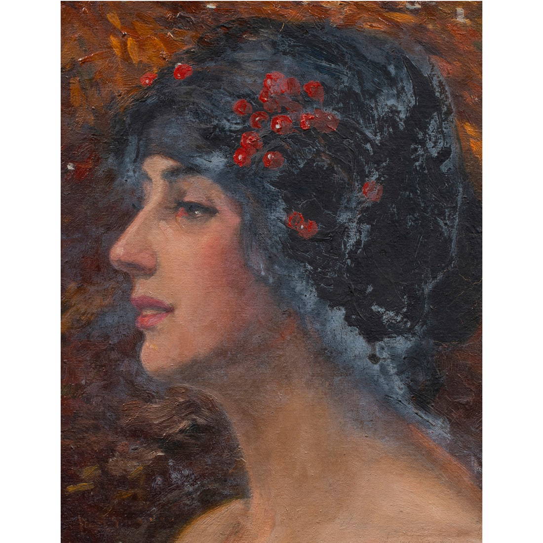 Painting, William Edgar Spader Auction