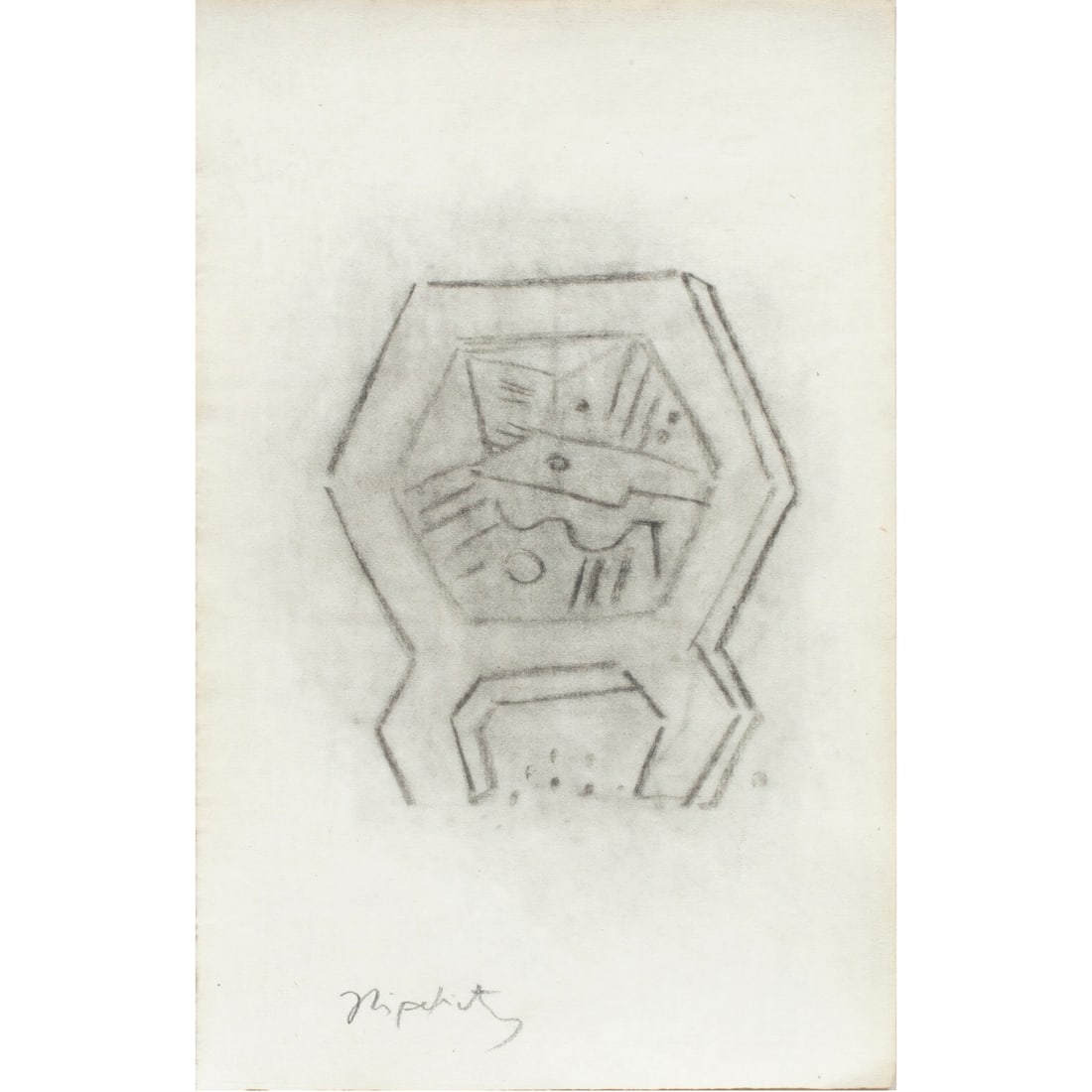 Work on paper, Jacques Lipchitz (1 of 4)