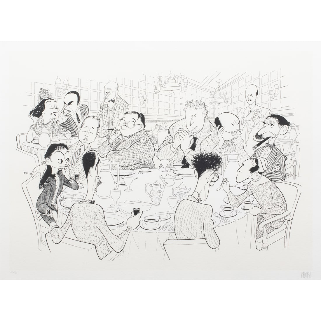 Print, Al Hirschfeld (1 of 5)