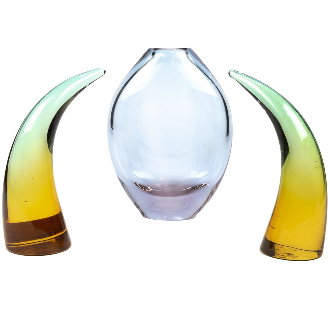 Three pieces of Italian glass (1 of 2)