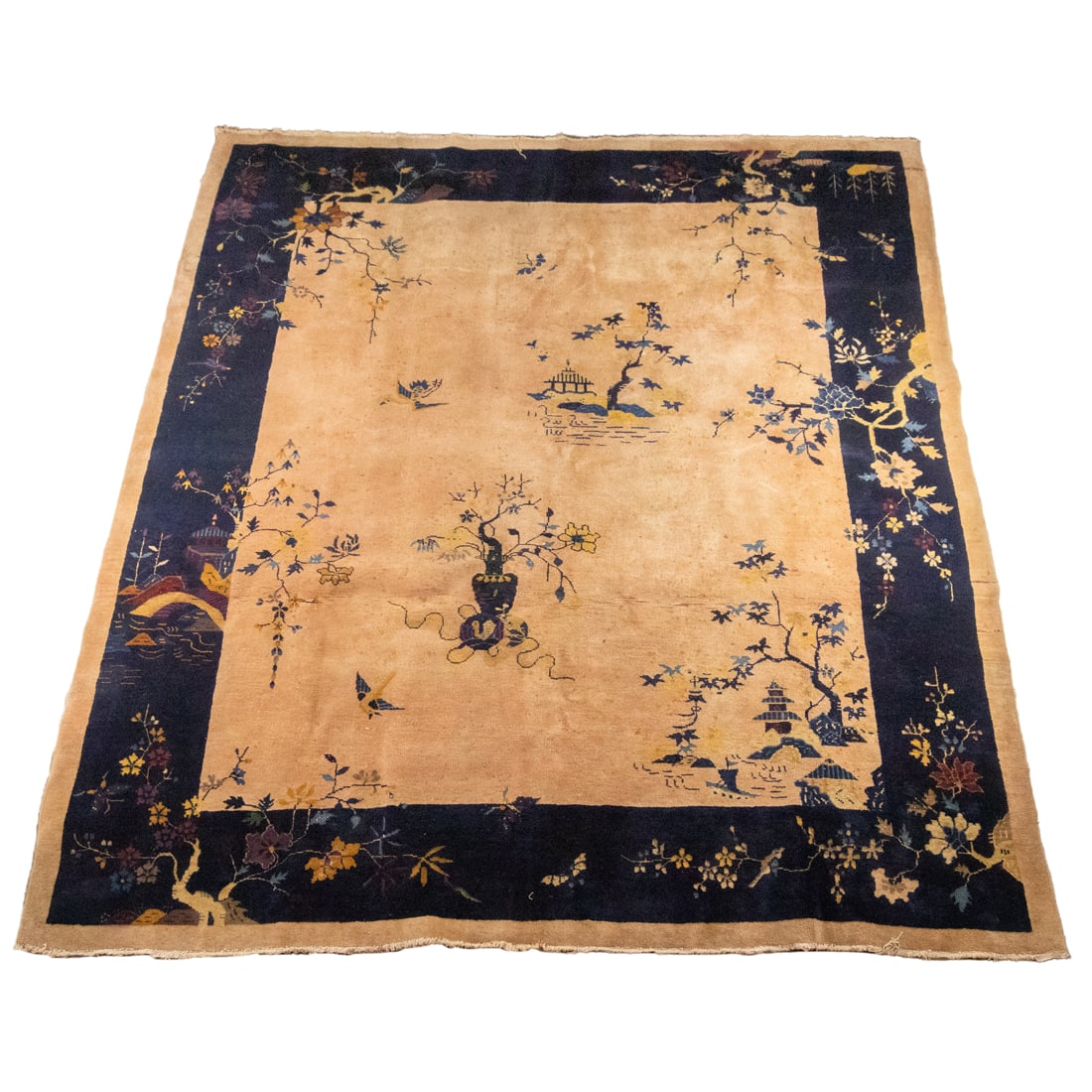 A Chinese Art Deco carpet circa 1930 (1 of 5)