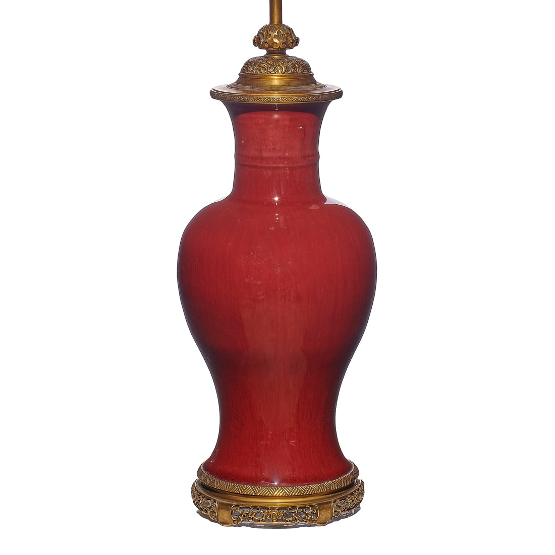 Chinese Langyao red glazed vase (1 of 2)