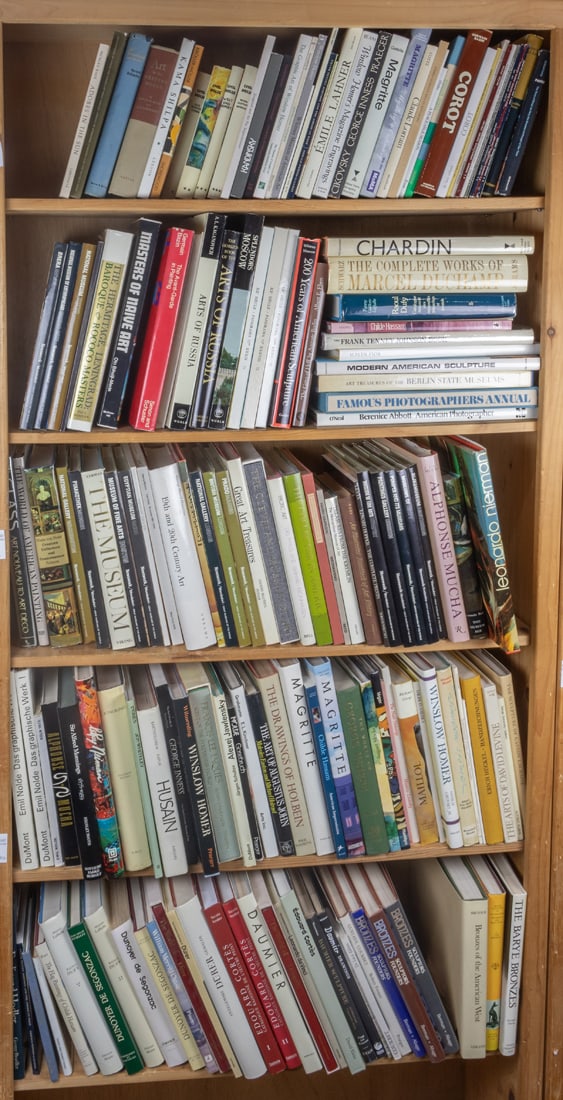Five shelves of mainly art books (1 of 1)