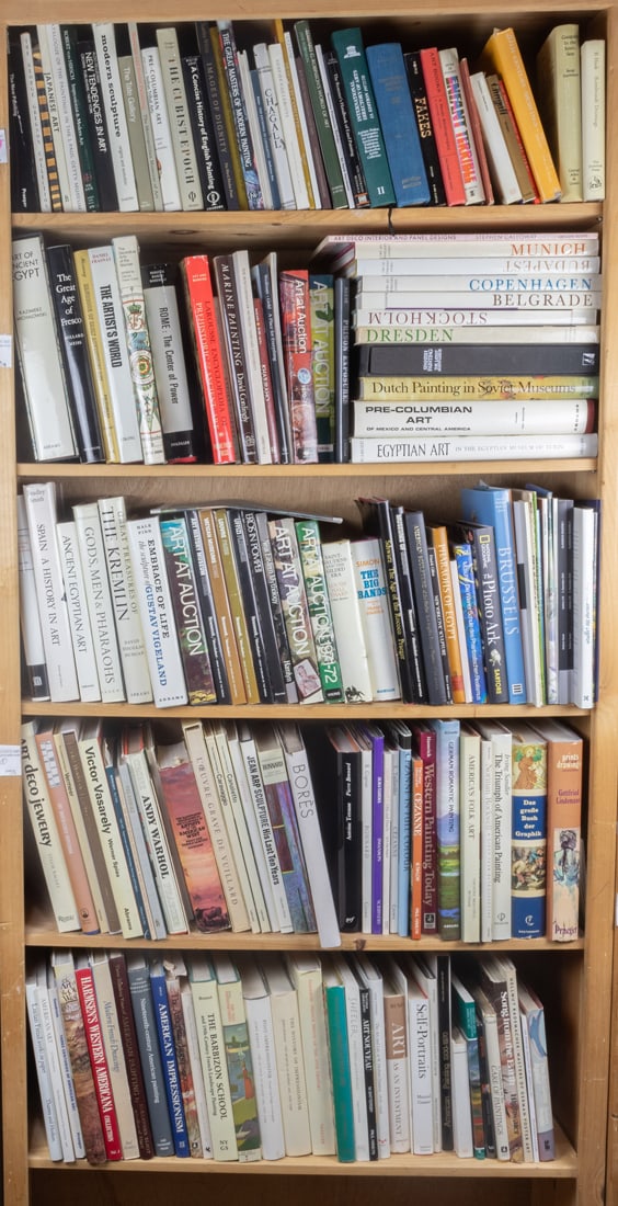 Five shelves of mainly art books (1 of 1)