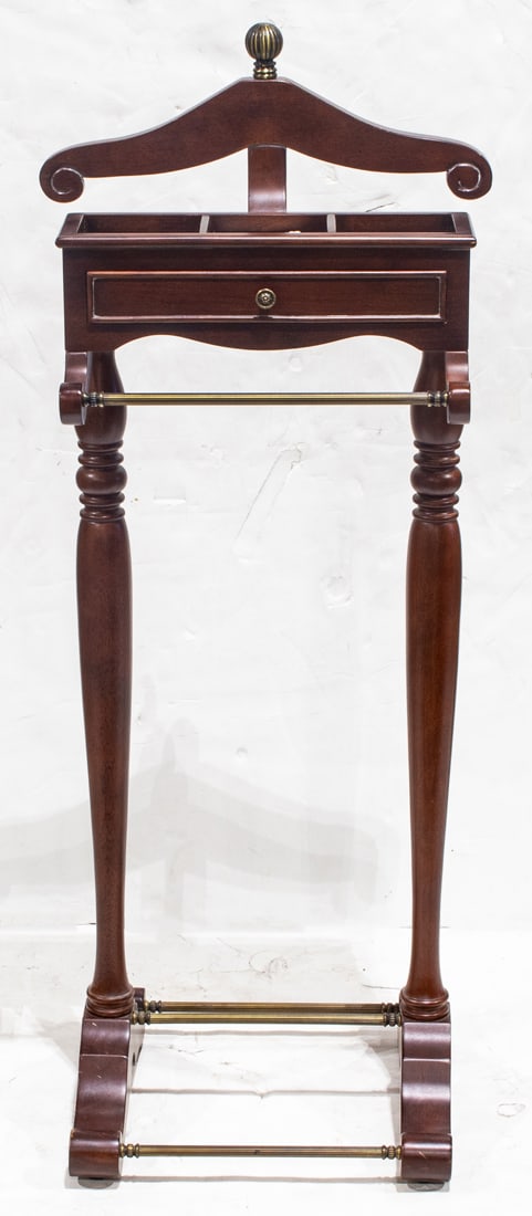 A free standing valet stand with drawer (1 of 1)