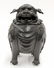 3145: Chinese Patinated Bronze Animal Censer - 5