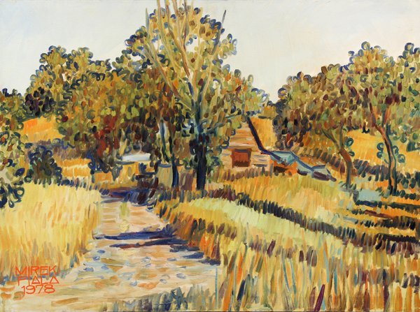 Paintings, Mirek Fiala, Manner of Van Gogh (1 of 4)