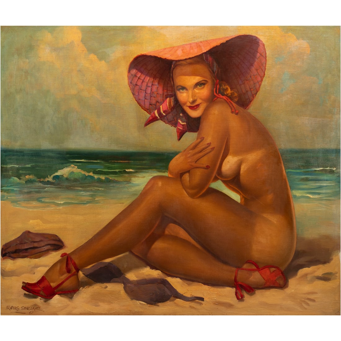 Painting, Irving Sinclair (1 of 4)