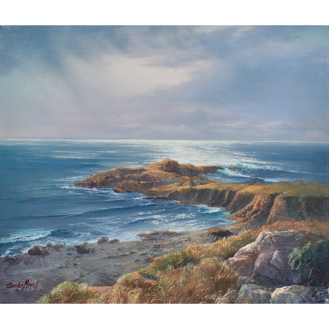 Painting, Stephen Mirich (1 of 3)