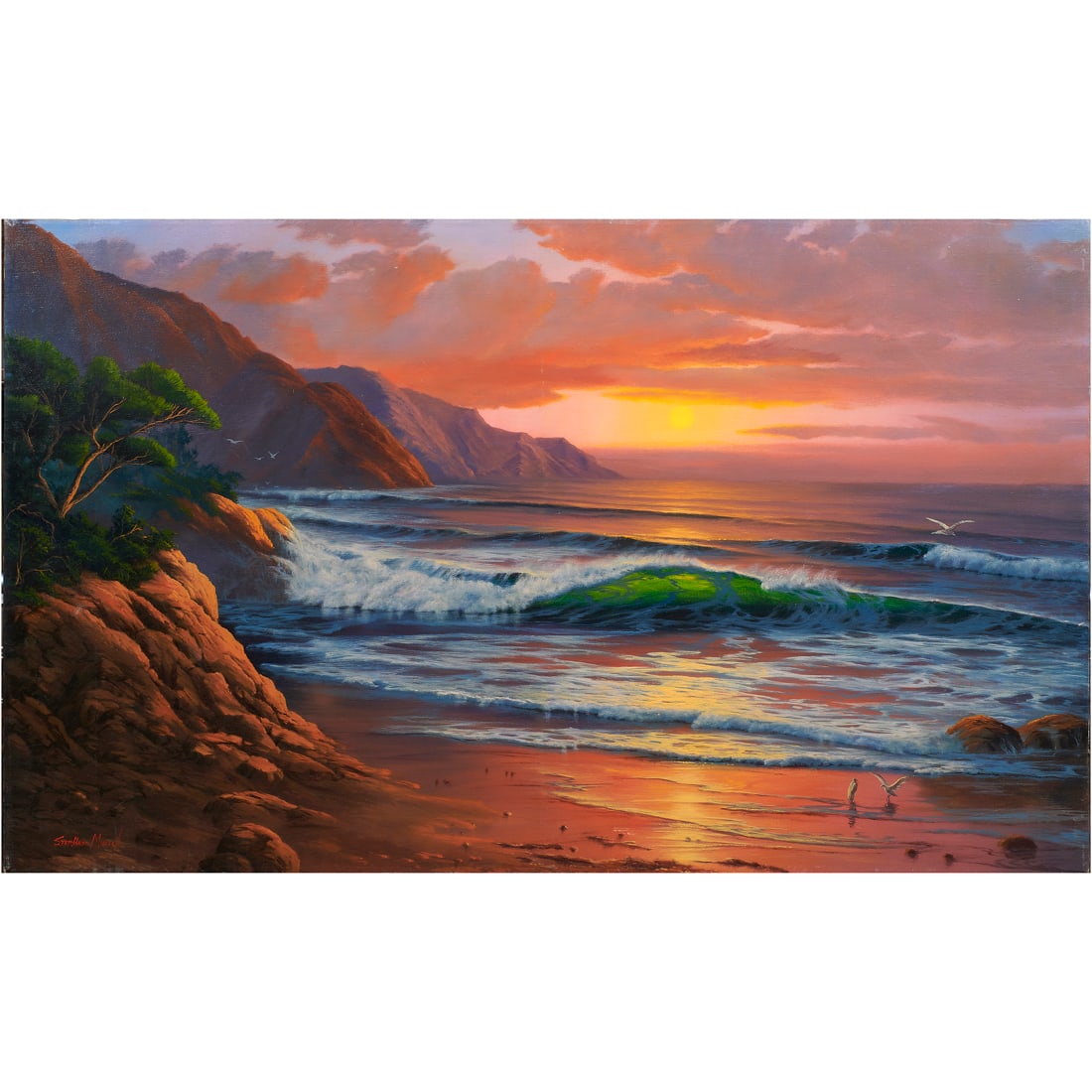 Painting, Stephen Mirich (1 of 3)