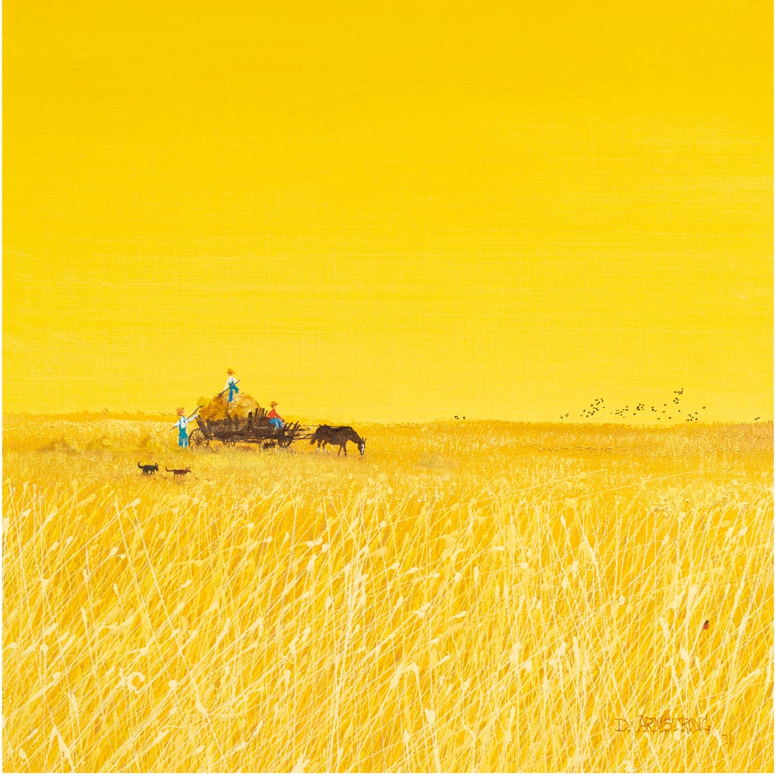 Painting, Duane Albert Armstrong (1 of 4)