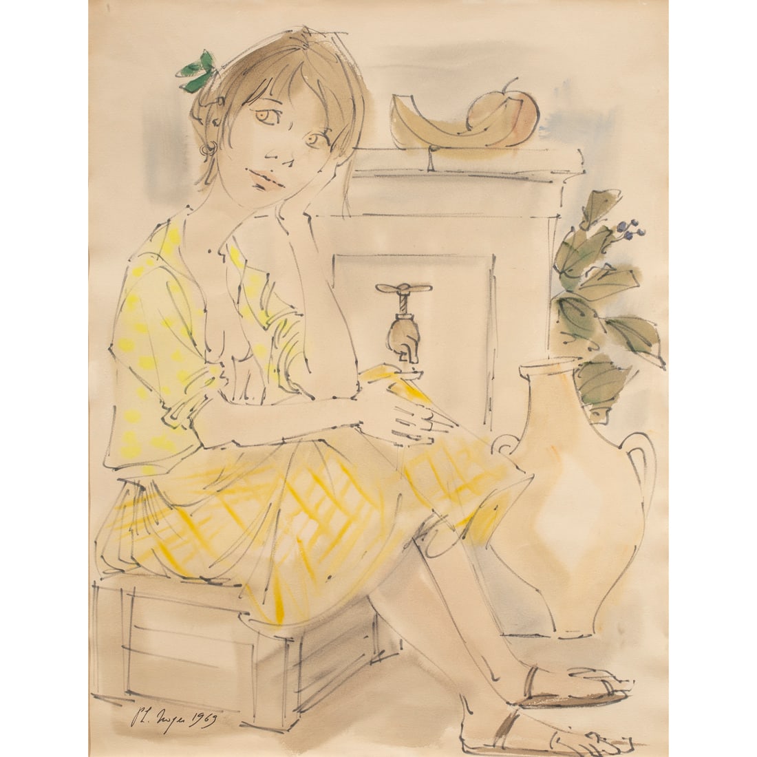 Watercolor, Philippe Noyer (1 of 6)