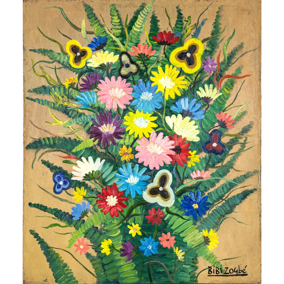 Painting, Bibi Zogbe (1 of 4)