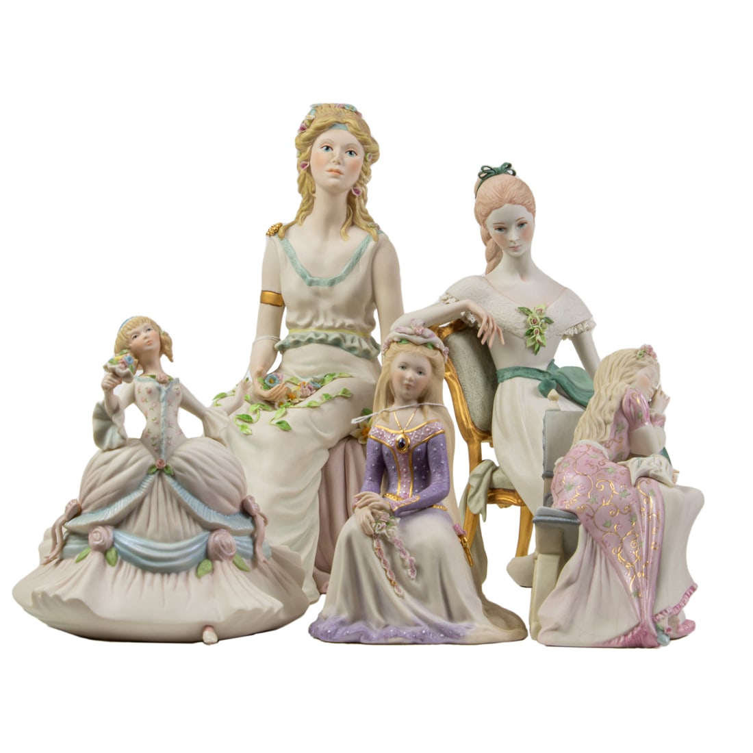Five Cybis porcelain figures (1 of 1)