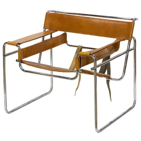 A Marcel Breuer (1902-1981) Wassily chair