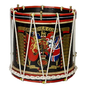 A British commemorative Grenadier Guards drum
