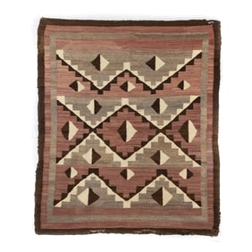 A Navajo rug