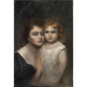 Painting, Circle of Eugene Anatole Carriere