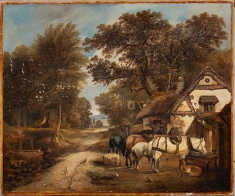 Painting, Continental School (20th century)