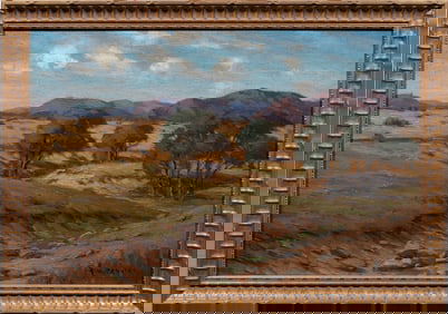 Painting, Frank Marion Pebbles