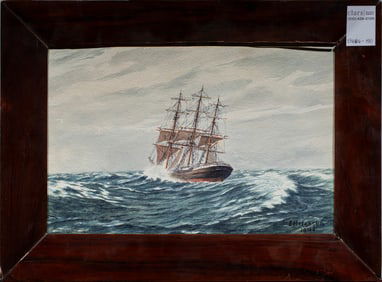 Watercolor, Icelandic School (20th century)