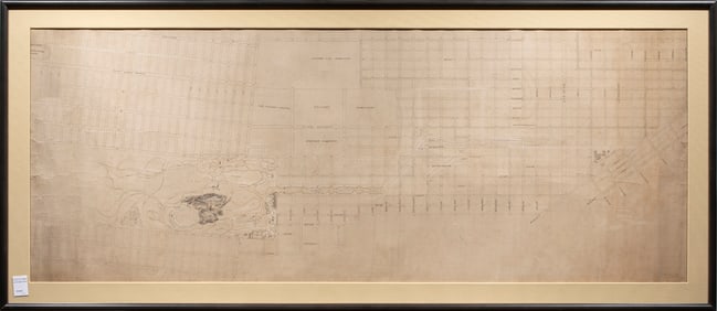Printed Map, American School (20th century)