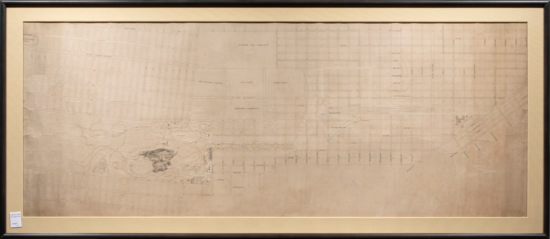 Printed Map, American School (20th century) (1 of 2)