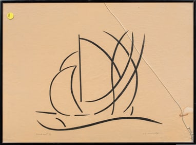 Print, American School (20th century)