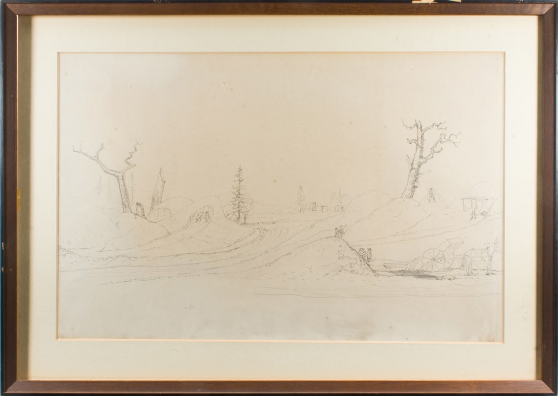 Works on paper, American School (19th century) (1 of 7)