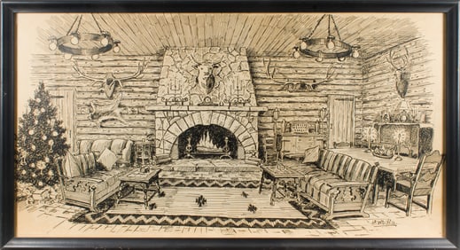 Works on paper, Lloyd Dundas Whiffin