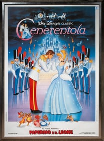 Poster, Italian Disney Cinderella Poster (20th century)
