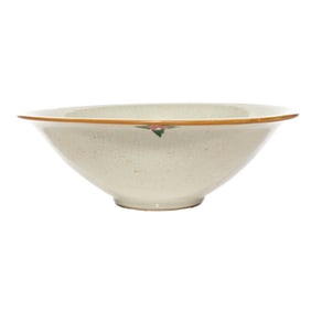 Chinese crackle glazed bowl