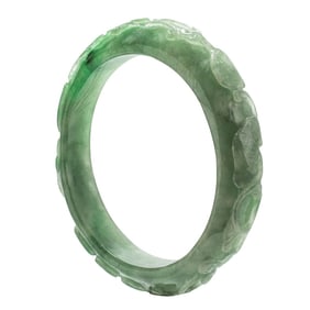 Chinese jadeite bangle