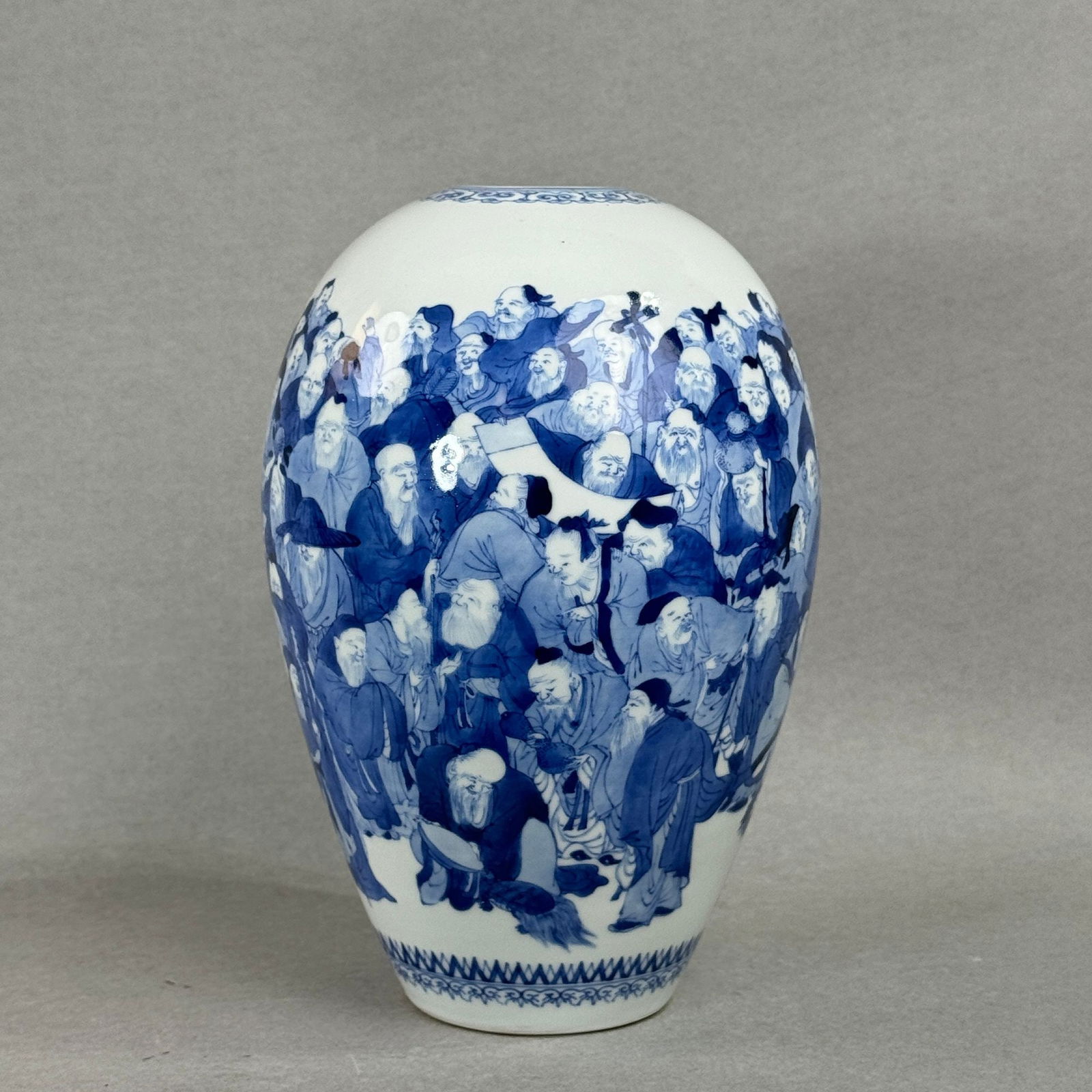 Japanese Studio Porcelain Vase by Seifu, Meiji Period (1 of 20)