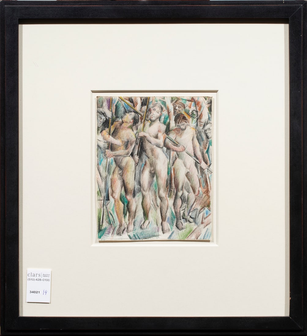 Work on paper, Continental School (20th century) (1 of 1)