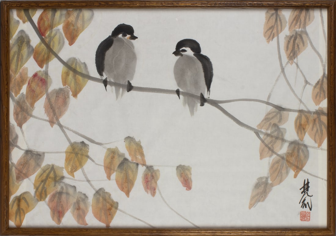 After Lin Fengmian (1900-1991) - Two Birds (1 of 1)