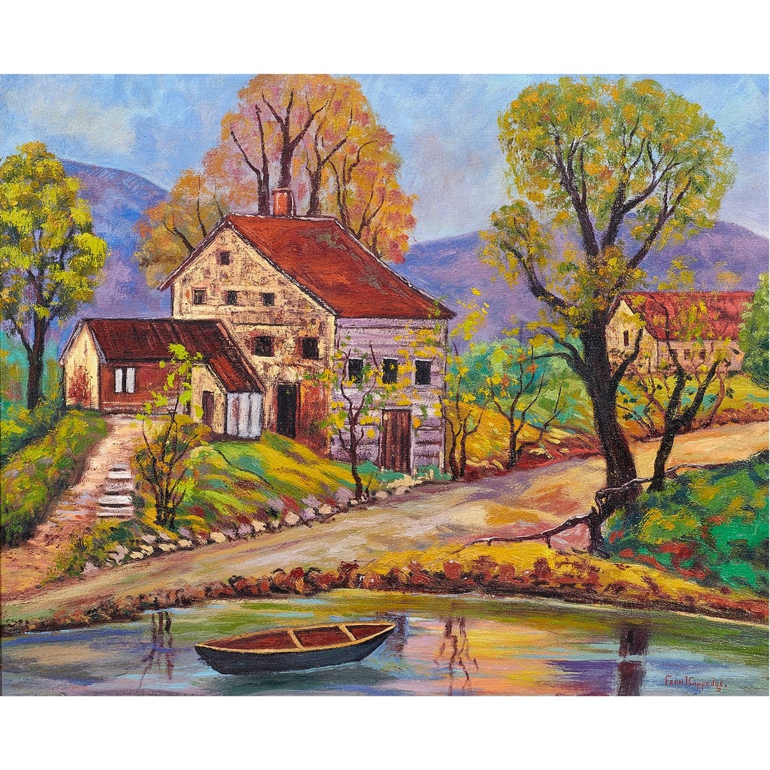 Painting, Fern Coppedge (1 of 4)