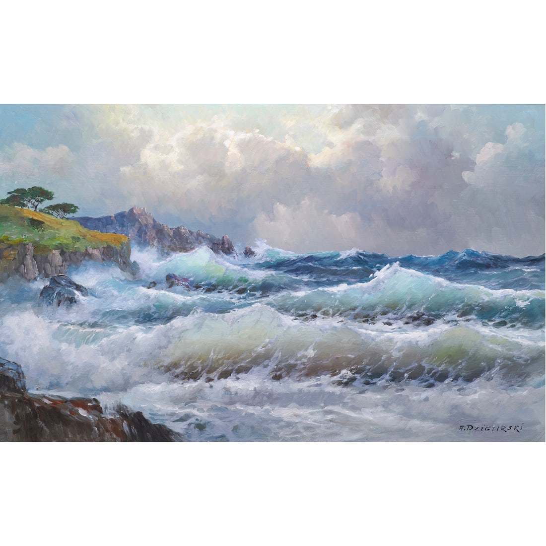 Painting, Alexander Dzigurski (1 of 4)