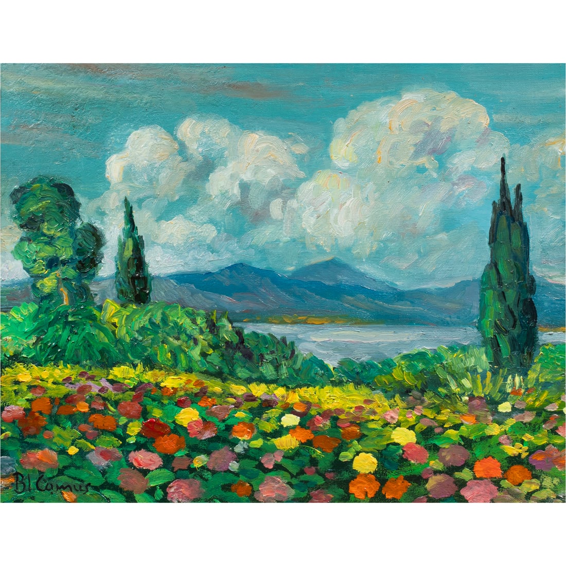 Painting, Blanche Camus (1 of 4)