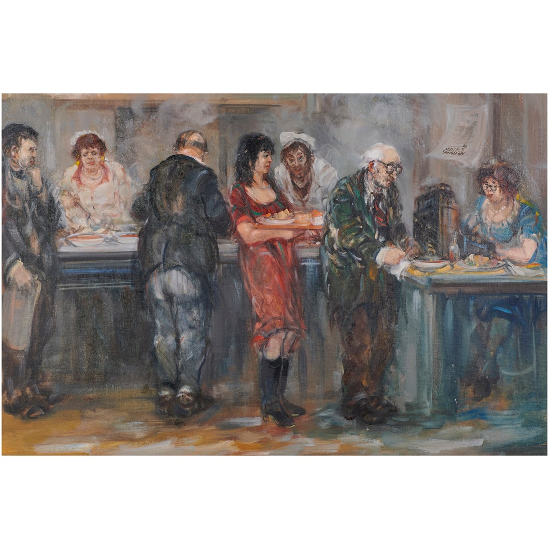 Painting, Moshe Chauski (1 of 3)