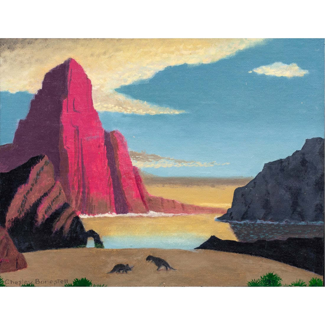 Painting, Chesley Bonestell (1 of 6)