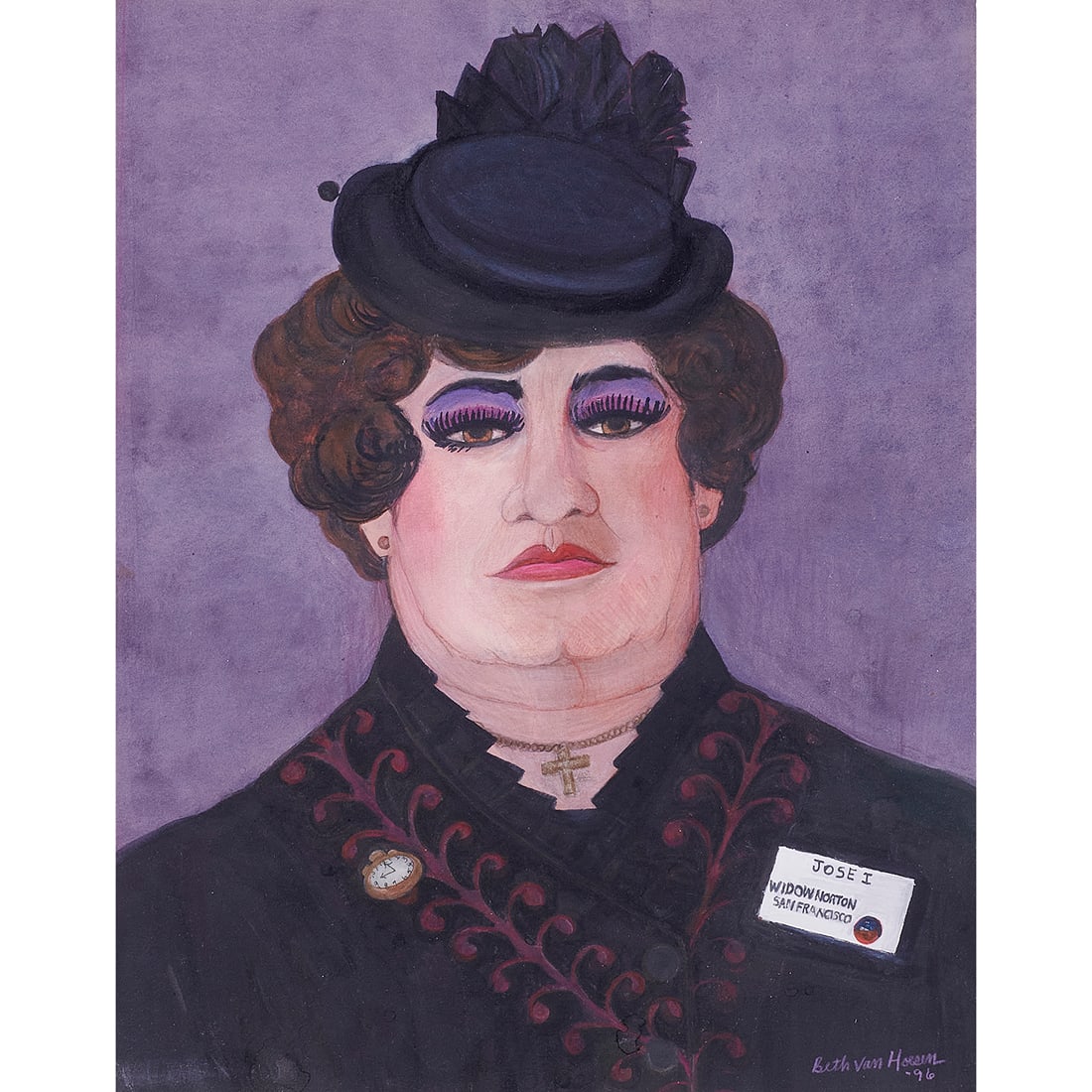 Work on paper, Beth van Hoesen (1 of 4)