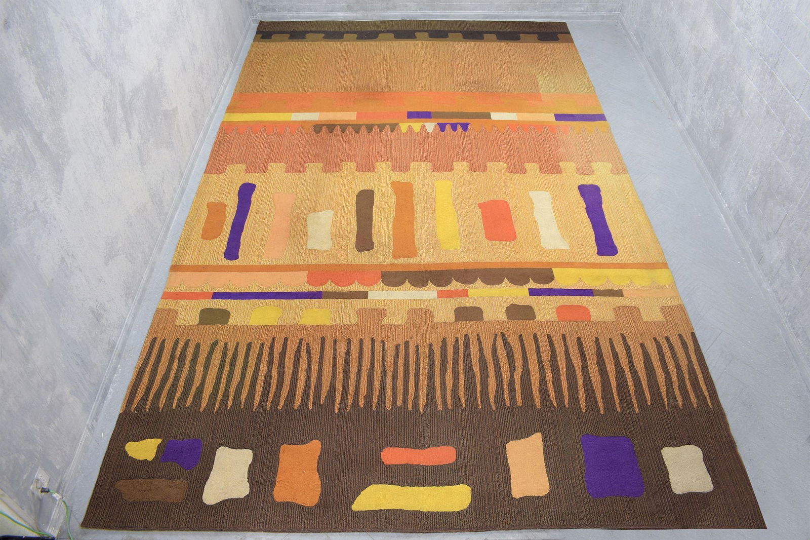Edward Fields Modern Style Wool Area Rug, 1970s (1 of 7)