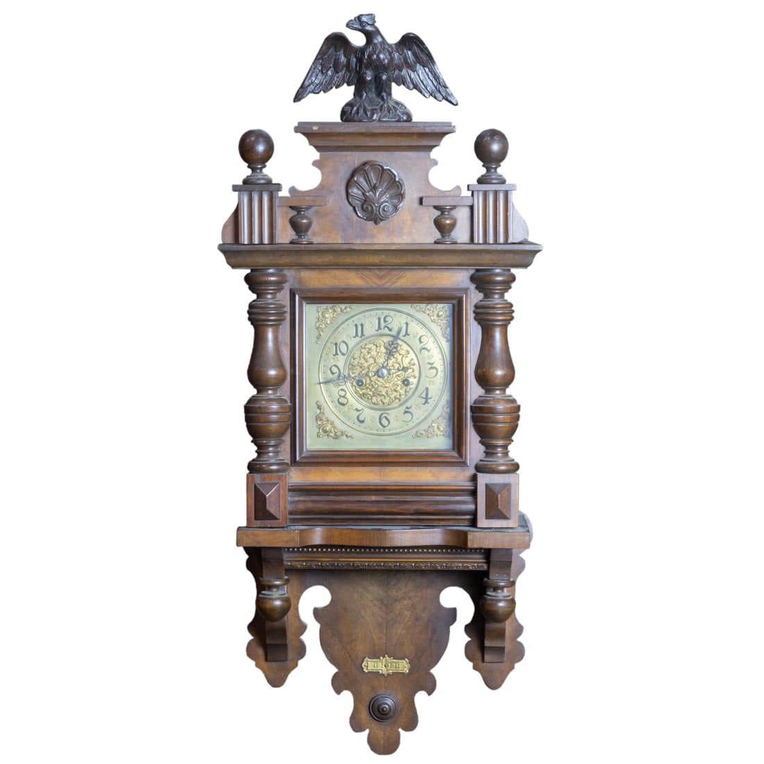 Two regulator wall clocks (1 of 5)