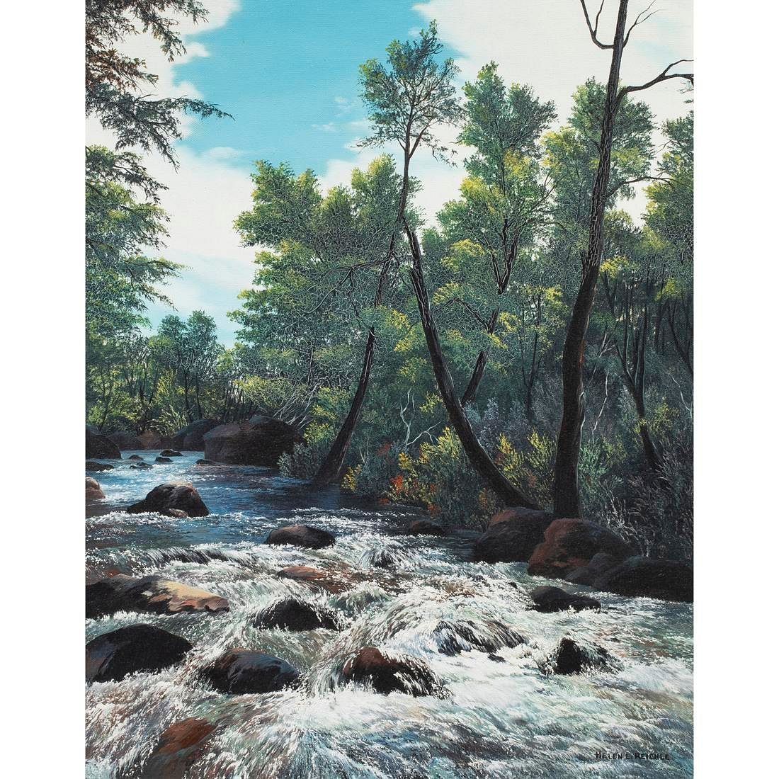 Painting, Helen L. Reichle (American, 1913-1979) (1 of 7)