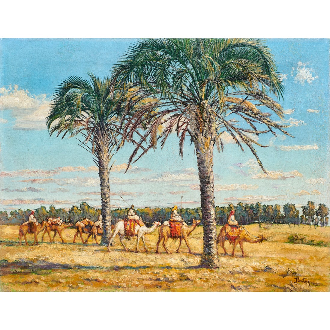 Painting, Henry Jean Pontoy (1 of 3)