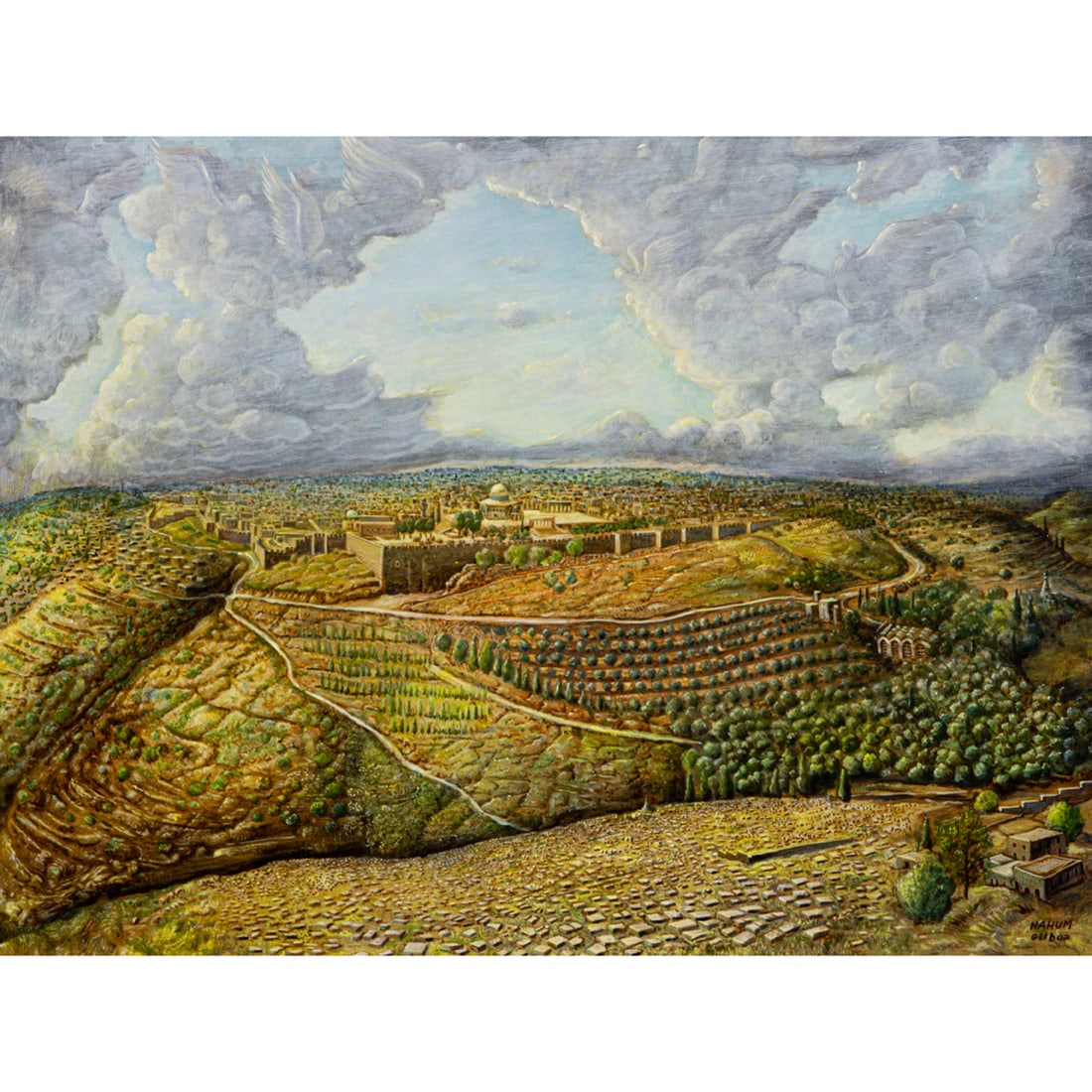 Painting, Nahum Gilboa (1 of 7)